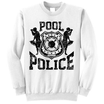 Pool Police Lifeguard Funny Pool Security Sweatshirt