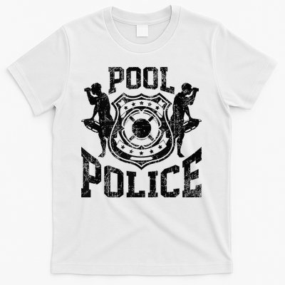 Pool Police Lifeguard Funny Pool Security T-Shirt