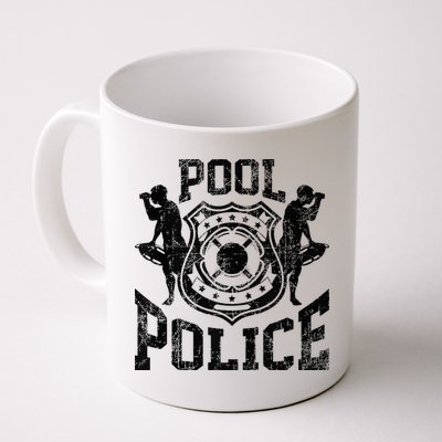 Pool Police Lifeguard Funny Pool Security Mug