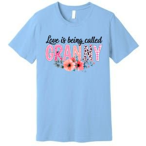 Ph Pink Leopard Plaid Floral Granny Mothers Day Costume Gift Premium T-Shirt