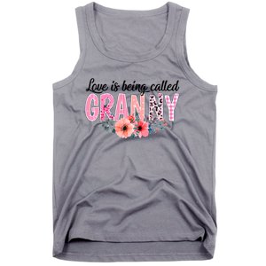 Ph Pink Leopard Plaid Floral Granny Mothers Day Costume Gift Tank Top