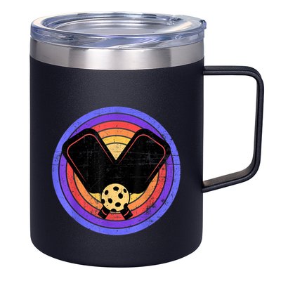 Pickleball, Pickleball Lover Tee, Pickleball Player 12oz Stainless Steel Coffee Mug