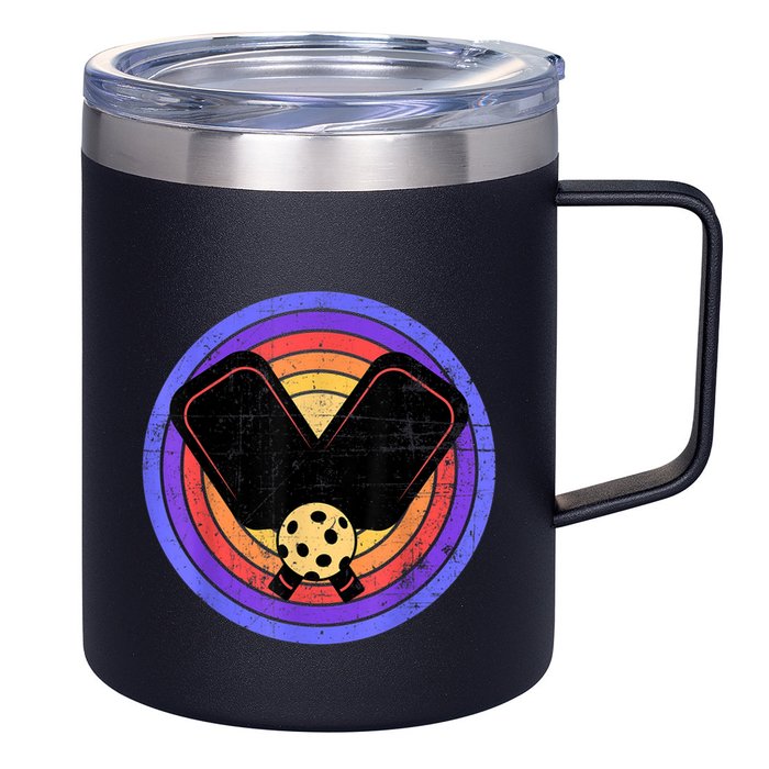 Pickleball, Pickleball Lover Tee, Pickleball Player 12oz Stainless Steel Coffee Mug