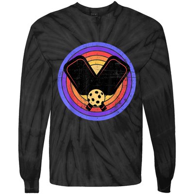 Pickleball, Pickleball Lover Tee, Pickleball Player Tie-Dye Long Sleeve Shirt