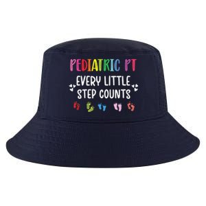 Pediatric PT Little Step Counts Pediatric Physical Therapist Cool Comfort Performance Bucket Hat