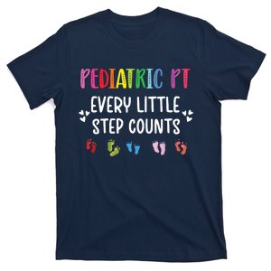 Pediatric PT Little Step Counts Pediatric Physical Therapist T-Shirt