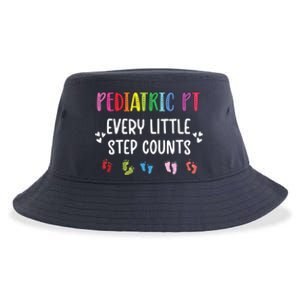 Pediatric PT Little Step Counts Pediatric Physical Therapist Sustainable Bucket Hat