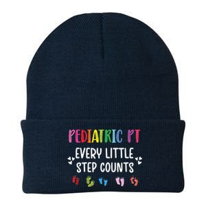 Pediatric PT Little Step Counts Pediatric Physical Therapist Knit Cap Winter Beanie