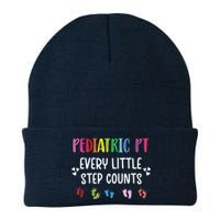 Pediatric PT Little Step Counts Pediatric Physical Therapist Knit Cap Winter Beanie