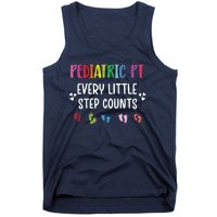 Pediatric PT Little Step Counts Pediatric Physical Therapist Tank Top