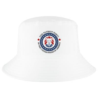 Patriot Party Lion United States 3rd Party Conservative Cool Comfort Performance Bucket Hat