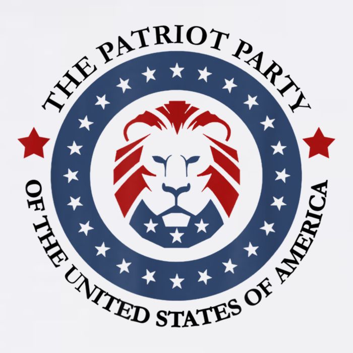 Patriot Party Lion United States 3rd Party Conservative T-Shirt