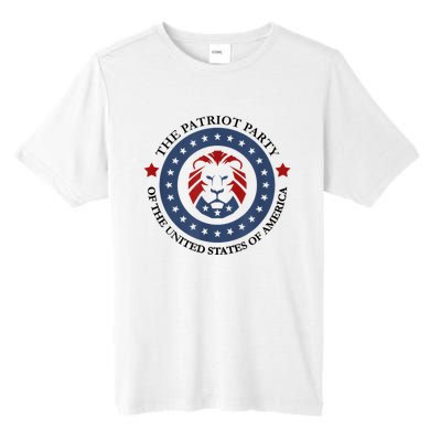 Patriot Party Lion United States 3rd Party Conservative Tall Fusion ChromaSoft Performance T-Shirt