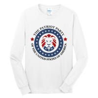 Patriot Party Lion United States 3rd Party Conservative Tall Long Sleeve T-Shirt