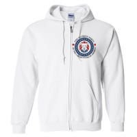 Patriot Party Lion United States 3rd Party Conservative Full Zip Hoodie