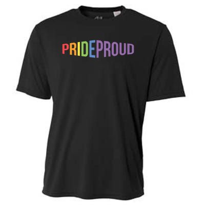 Pride Proud LGBT Cooling Performance Crew T-Shirt