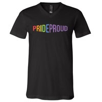 Pride Proud LGBT V-Neck T-Shirt