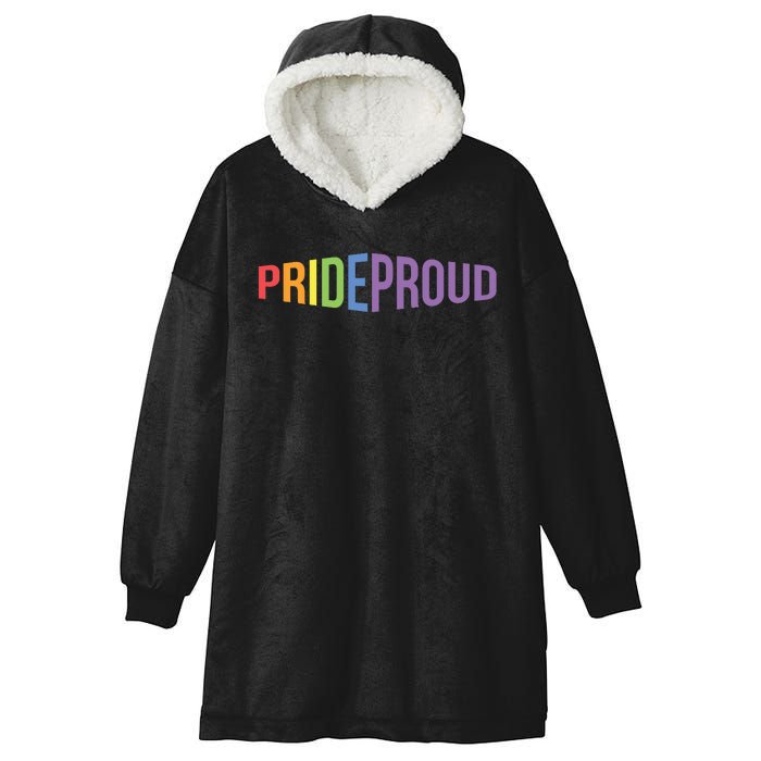 Pride Proud LGBT Hooded Wearable Blanket