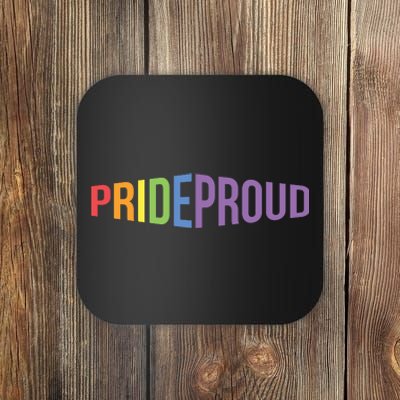 Pride Proud LGBT Coaster