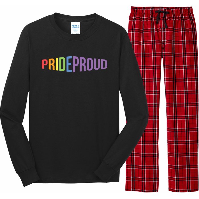 Pride Proud LGBT Long Sleeve Pajama Set