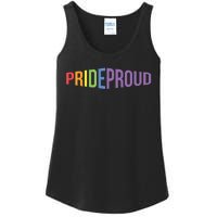 Pride Proud LGBT Ladies Essential Tank