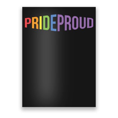 Pride Proud LGBT Poster