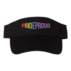 Pride Proud LGBT Valucap Bio-Washed Visor