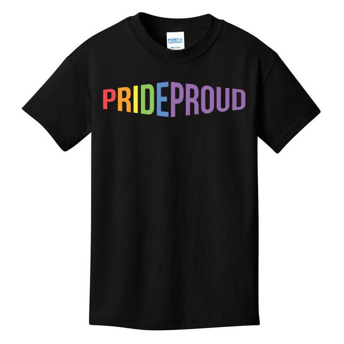 Pride Proud LGBT Kids T-Shirt