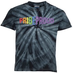 Pride Proud LGBT Kids Tie-Dye T-Shirt