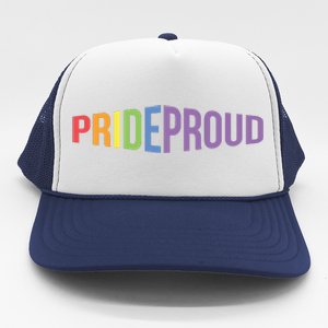 Pride Proud LGBT Trucker Hat