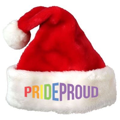 Pride Proud LGBT Premium Christmas Santa Hat