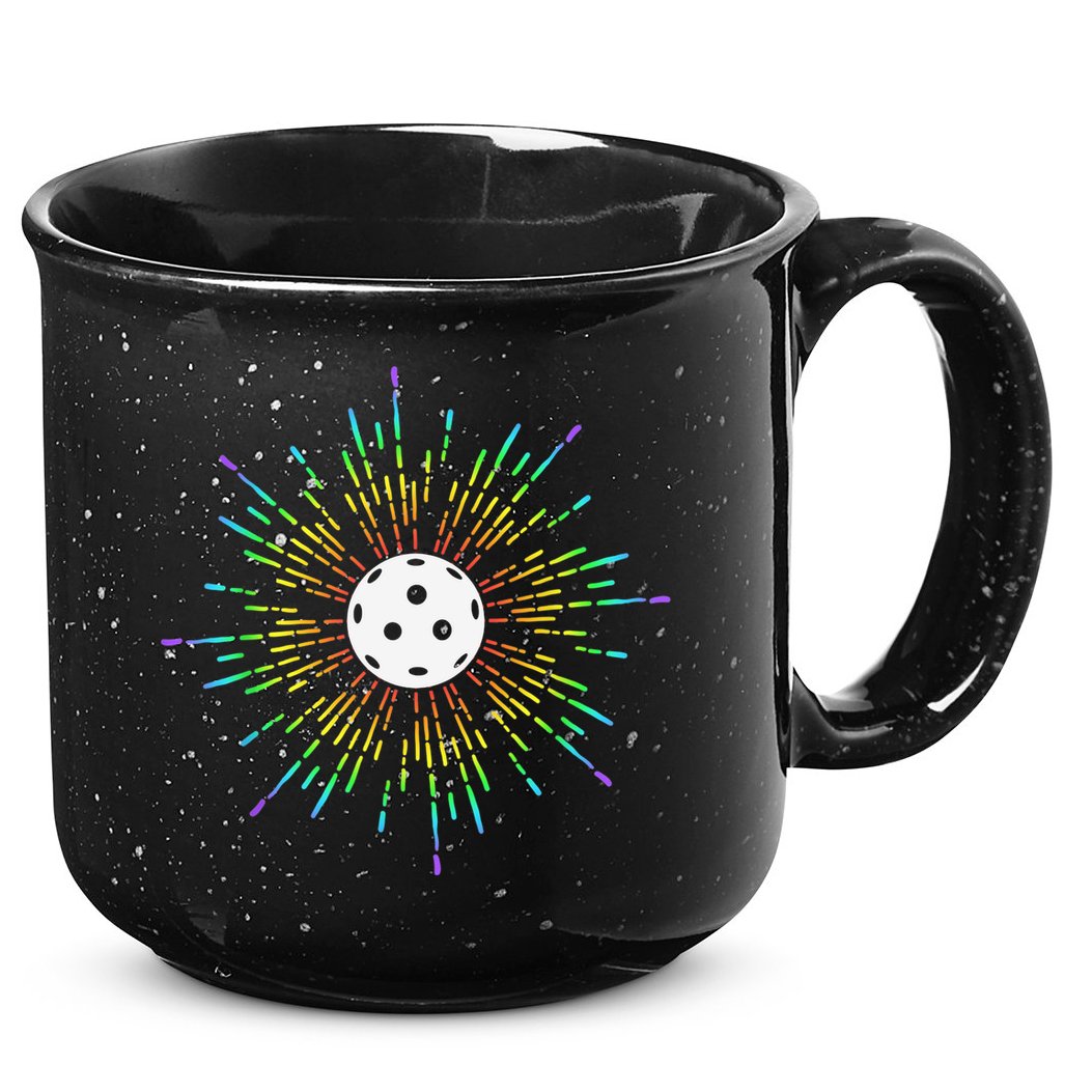 Pickleball, Pickleball Lover, Pickleball Player 15oz Campfire Ceramic Mug