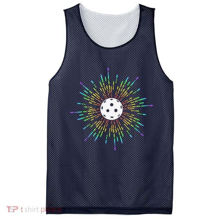 Pickleball, Pickleball Lover, Pickleball Player Mesh Reversible Basketball Jersey Tank