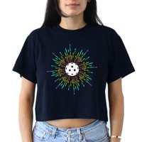 Pickleball, Pickleball Lover, Pickleball Player Women's Crop Top Tee