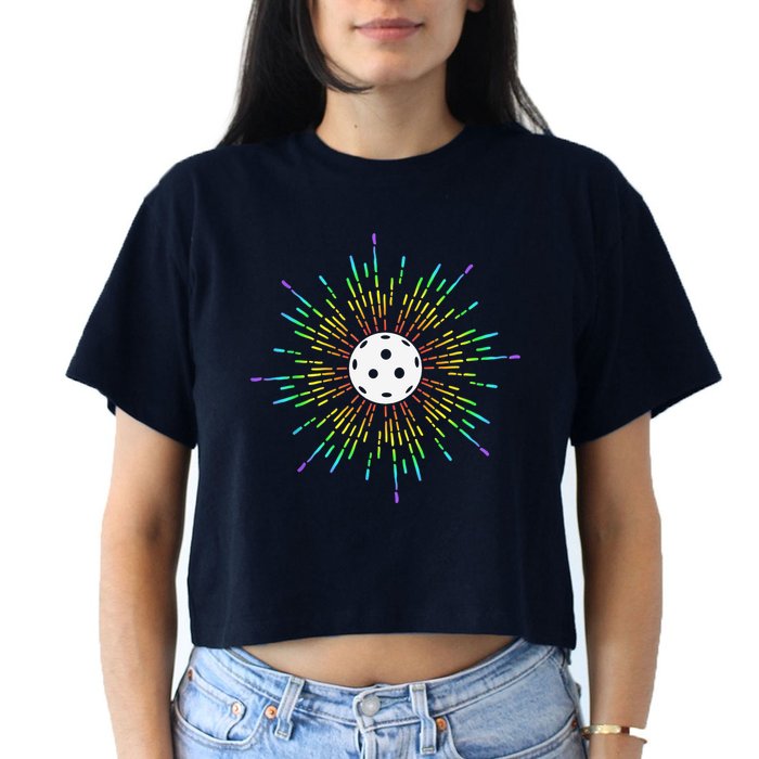 Pickleball, Pickleball Lover, Pickleball Player Women's Crop Top Tee