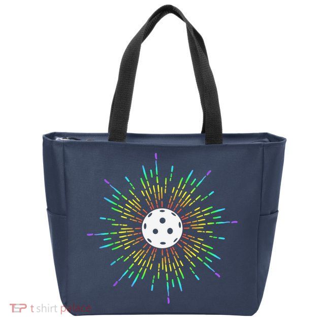 Pickleball, Pickleball Lover, Pickleball Player Zip Tote Bag