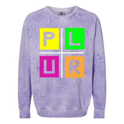 PLUR Colorblast Crewneck Sweatshirt