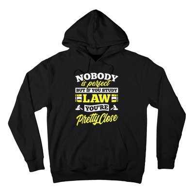 Paralegal Prosecutor Lawyer Law Student Hoodie