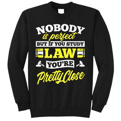 Paralegal Prosecutor Lawyer Law Student Sweatshirt