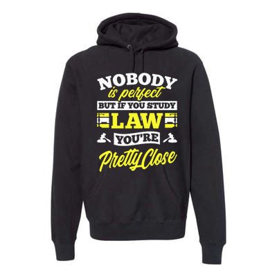 Paralegal Prosecutor Lawyer Law Student Premium Hoodie