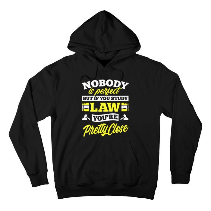 Paralegal Prosecutor Lawyer Law Student Tall Hoodie