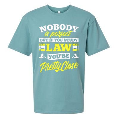 Paralegal Prosecutor Lawyer Law Student Sueded Cloud Jersey T-Shirt