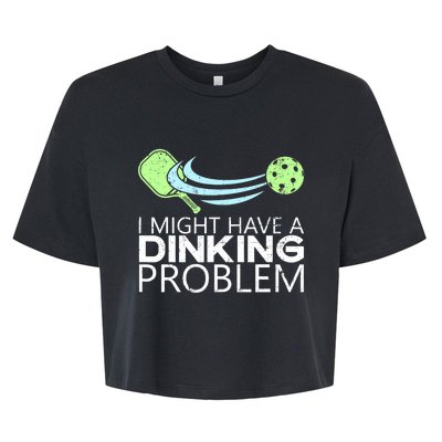 Pickleball, Pickleball Lover Tee, Funny Pickleball Bella+Canvas Jersey Crop Tee