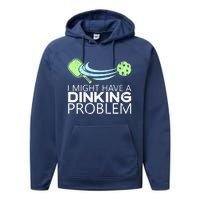 Pickleball, Pickleball Lover Tee, Funny Pickleball Performance Fleece Hoodie