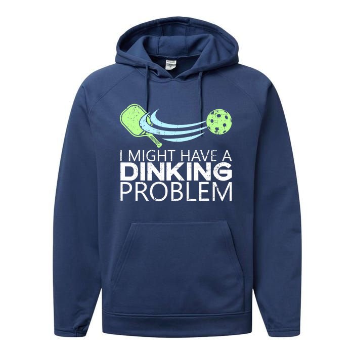 Pickleball, Pickleball Lover Tee, Funny Pickleball Performance Fleece Hoodie