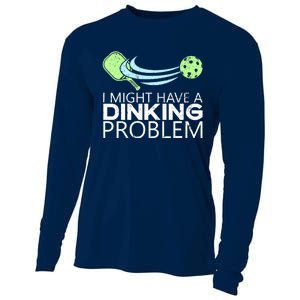 Pickleball, Pickleball Lover Tee, Funny Pickleball Cooling Performance Long Sleeve Crew