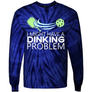 Pickleball, Pickleball Lover Tee, Funny Pickleball Tie-Dye Long Sleeve Shirt