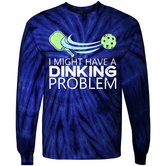 Pickleball, Pickleball Lover Tee, Funny Pickleball Tie-Dye Long Sleeve Shirt