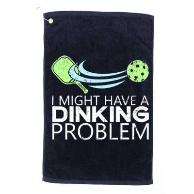 Pickleball, Pickleball Lover Tee, Funny Pickleball Platinum Collection Golf Towel