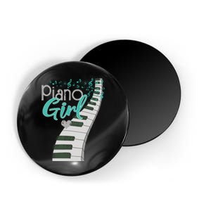 Piano Player Lover Kids Pianist Girls Piano Music Magnet